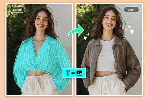 AI replace objects