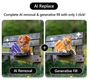 AI replace objects
