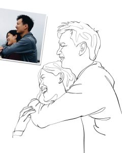 AI convert photo to pencil sketch