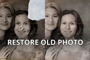 AI restore old photos

