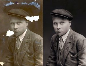 AI restore old photos