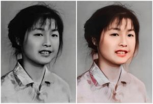 AI restore old photos