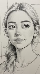 AI convert photo to pencil sketch
