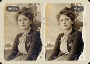 AI restore old photos

