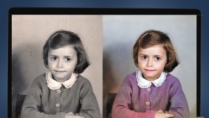 AI restore old photos