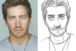 AI convert photo to pencil sketch
