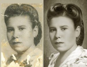 AI restore old photos