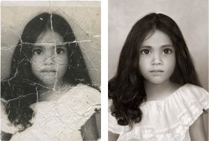 AI restore old photos