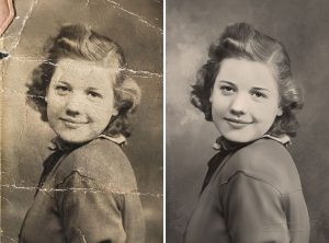 AI restore old photos