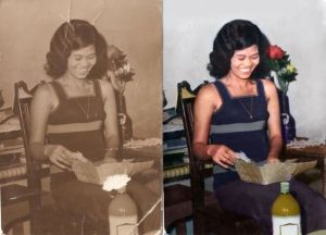 AI restore old photos