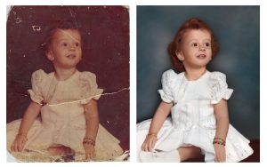 AI restore old photos