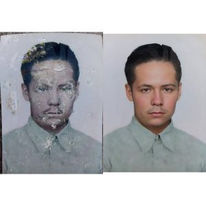 AI restore old photos