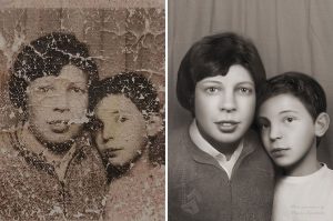 AI restore old photos