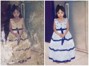 AI restore old photos