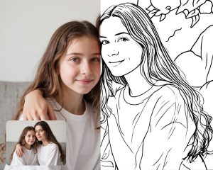 AI convert photo to pencil sketch