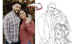 AI convert photo to pencil sketch