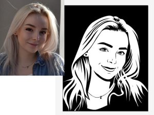 AI convert photo to pencil sketch
